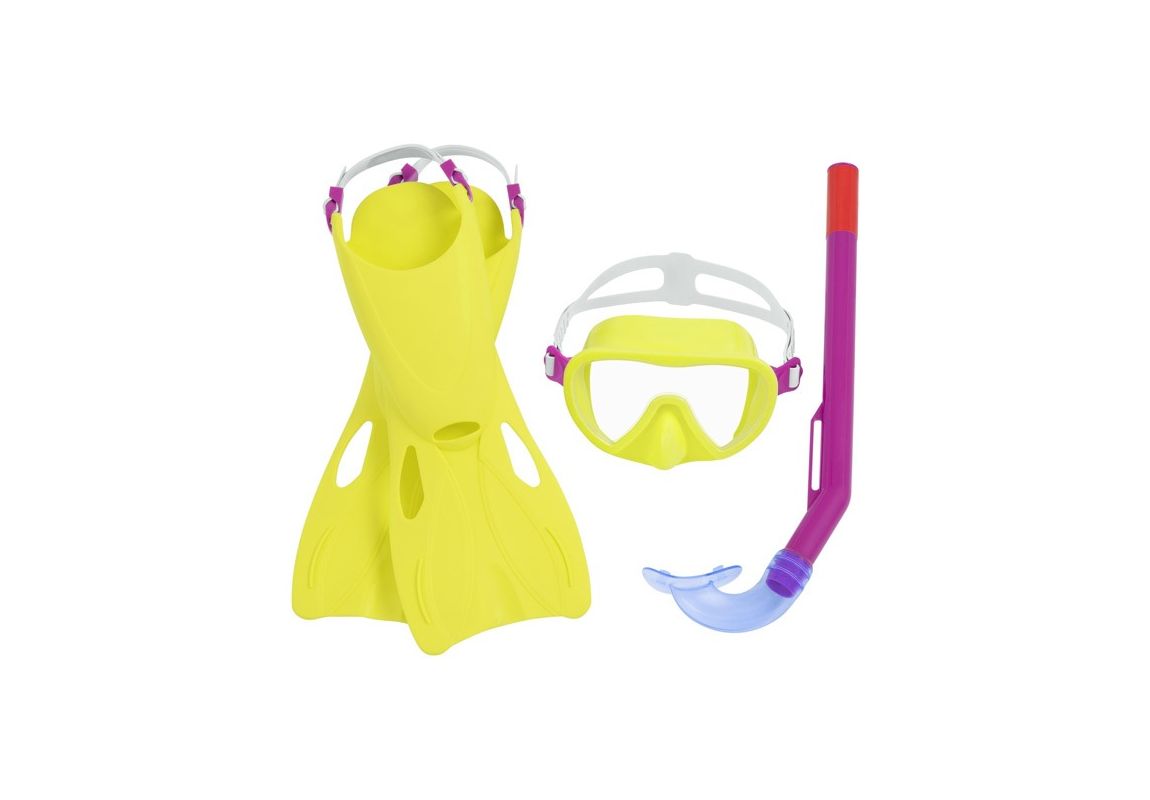 Set maske, disalica i peraje Crusader Essential | za 3+ godine