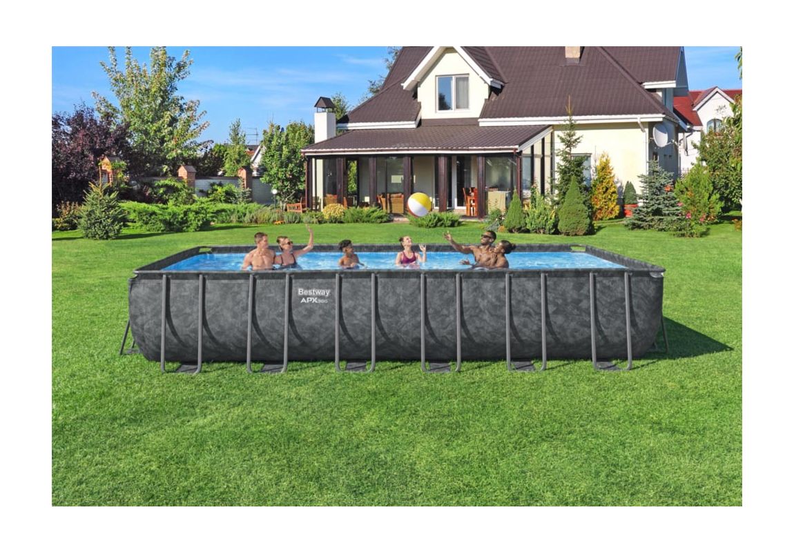 Montažni bazen APX 365 I 732 x 366 x 132 cm s filtarskom pješčanom pumpom