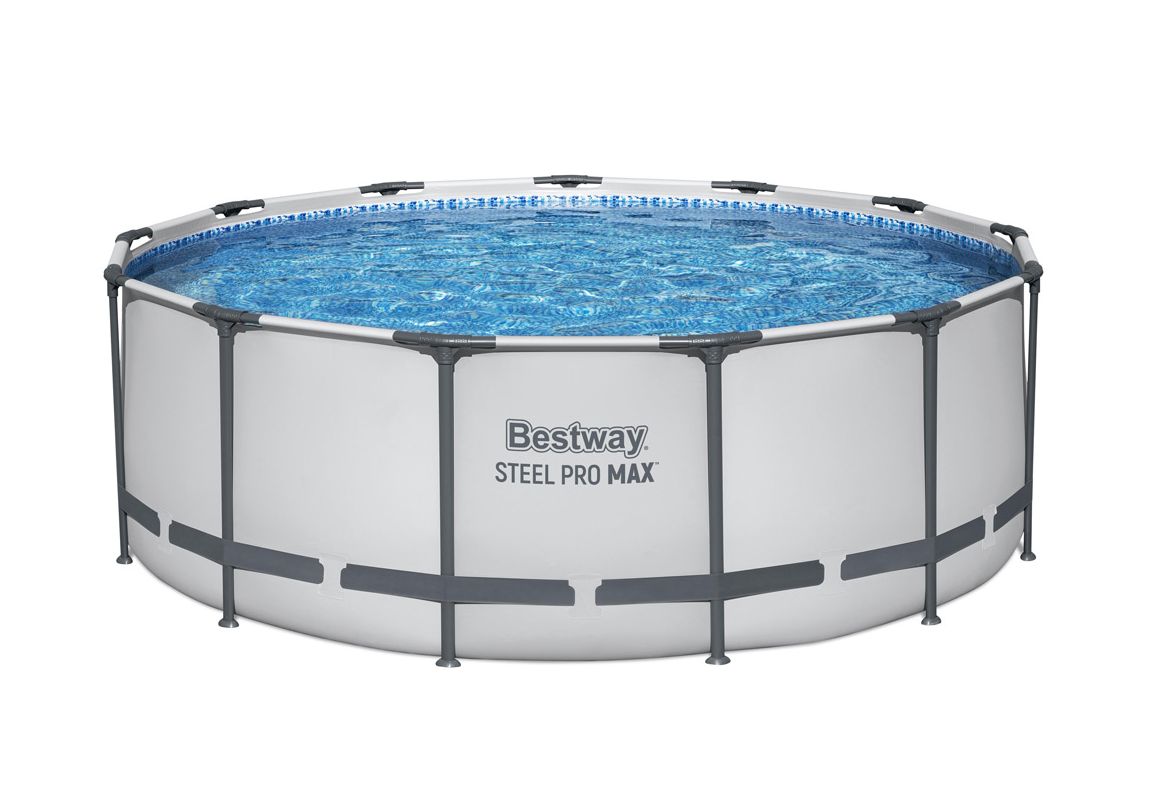 Montažni bazen Steel Pro MAX™ | 396 x 122 cm sa pumpom s kartonskim filterom