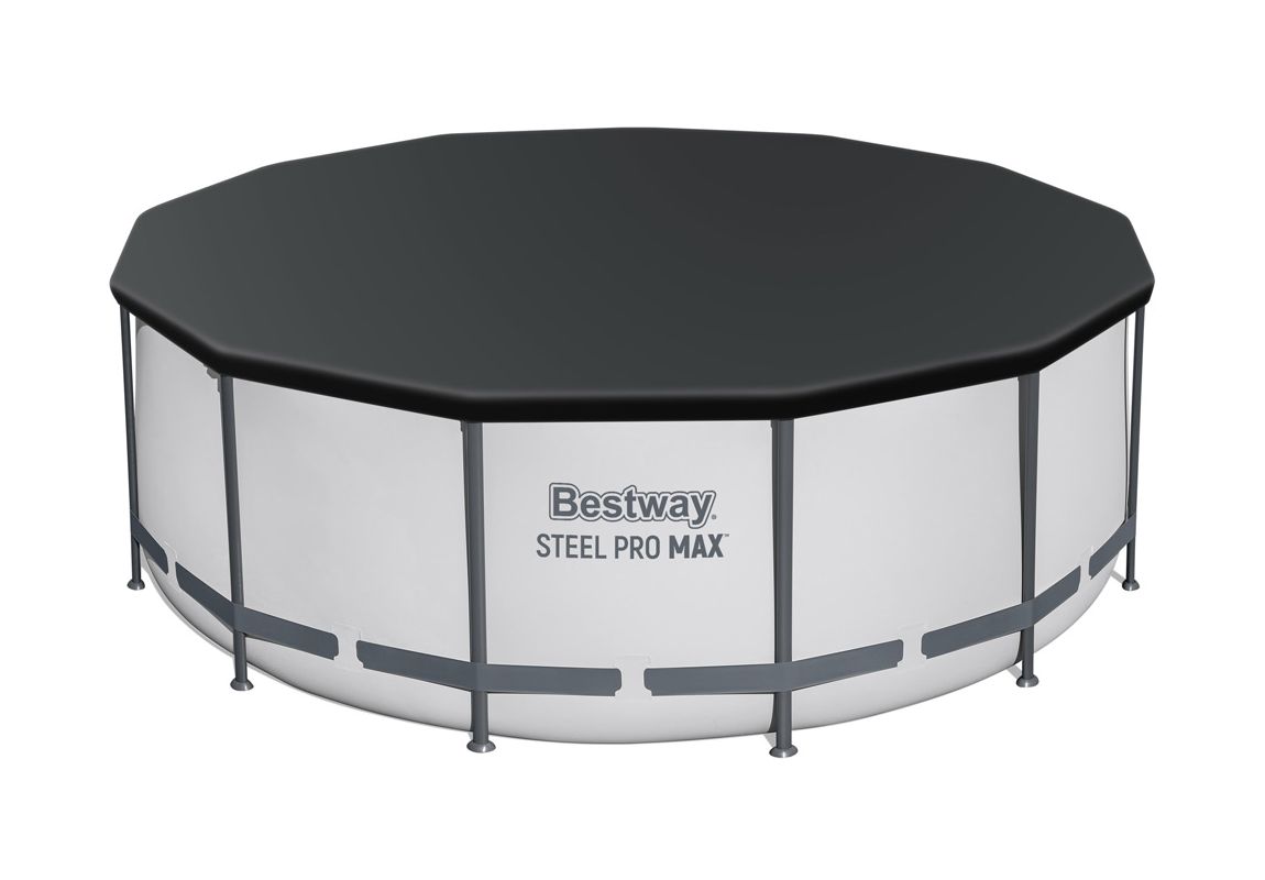 Montažni bazen Steel Pro MAX™ | 396 x 122 cm sa pumpom s kartonskim filterom