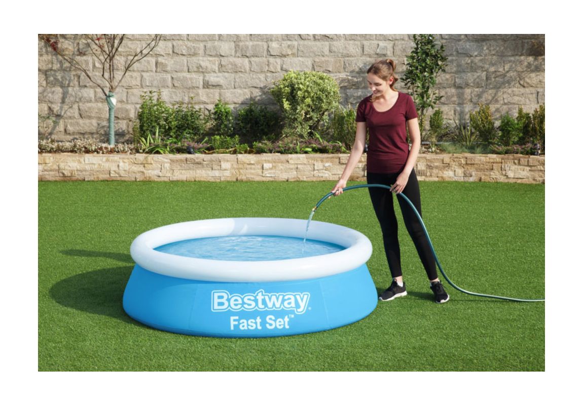 Bazen sa rubom na napuhavanje Fast Set™ | 183 x 51 cm