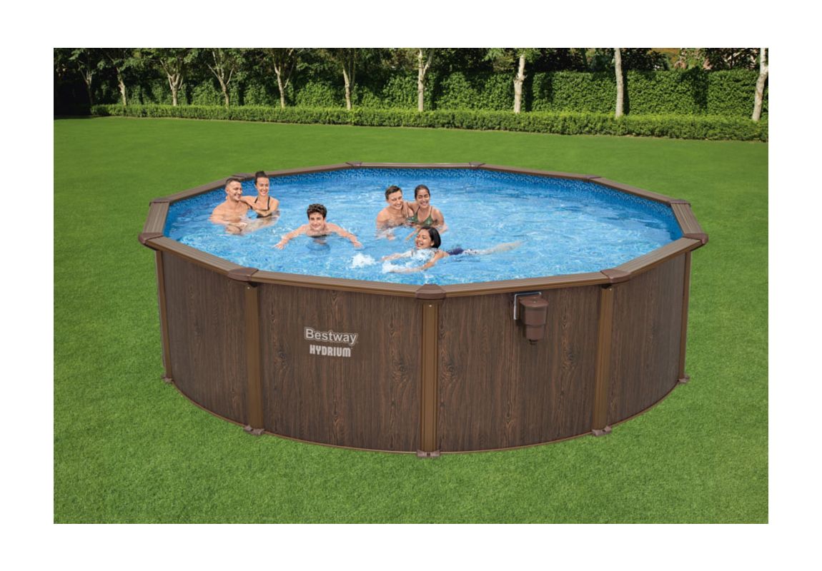Montažni bazen Hydrium™ | 488 x 132 cm s filtarskom pješčanom pumpom