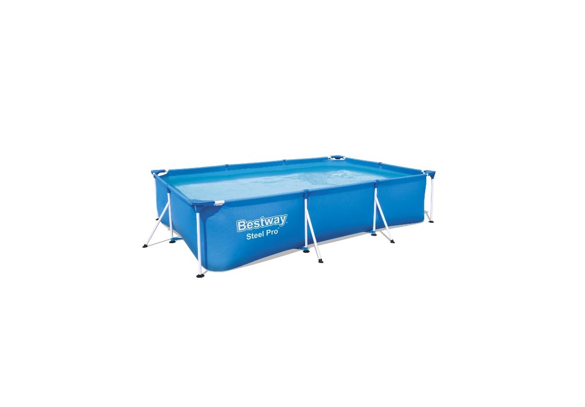 Montažni bazen Steel Pro | 400 x 211 x 81 cm sa pumpom s kartonskim filterom