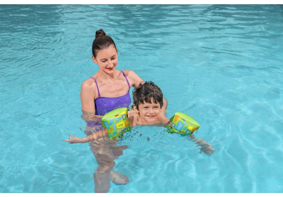 Swim Safe™ Narukvice za plivanje s presvlakom od tkanine Swim Safe Aquastar™ | za 3-6 god.