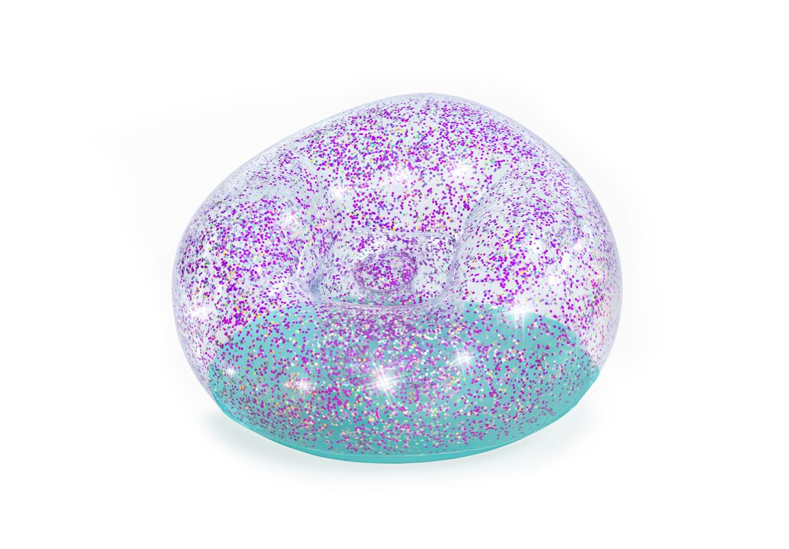 Naslonjač na napuhavanje Glitter Dream™ | 114 x 112 x 66 cm