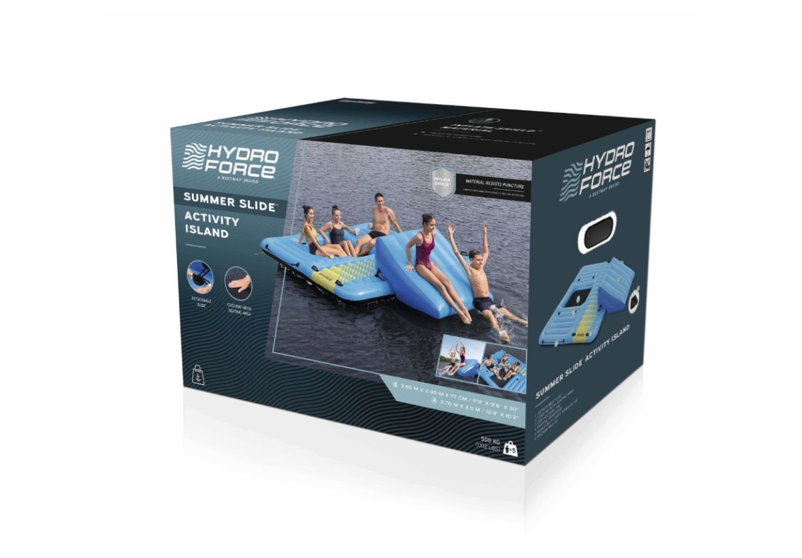 Otok na napuhavanje Summer Slide Activity | 365 x 295 x 77 cm