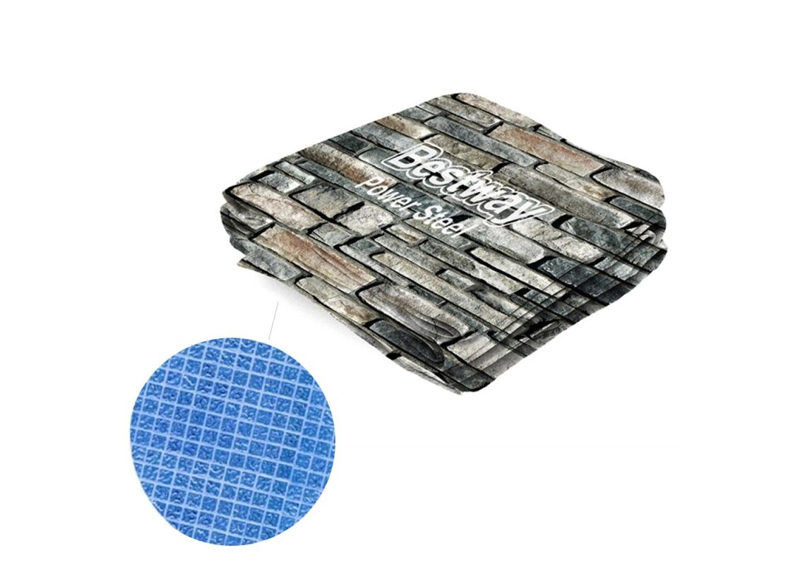 Rezervno platno za bazen Power Steel sa uzorkom kamna | 610 x 132 cm