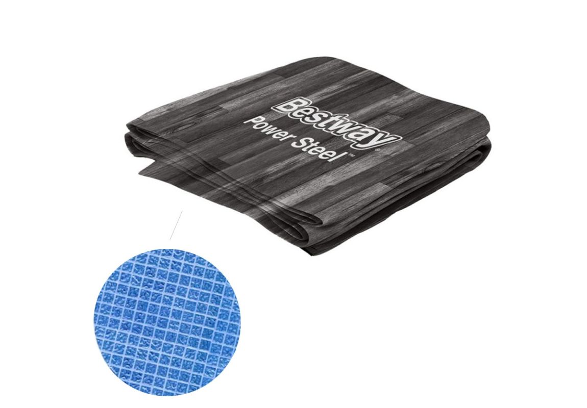 Rezervno platno za bazen Power Steel Oval s uzorkom drveta | 610 x 366 x 122 cm