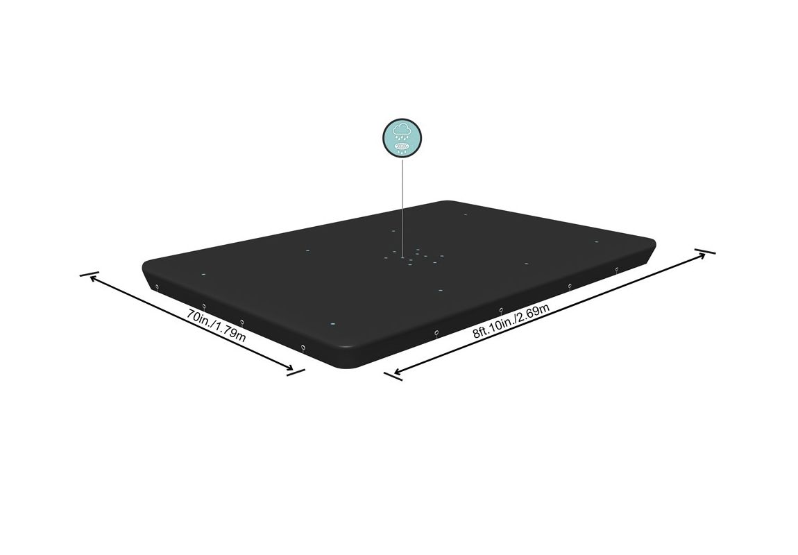 Pokrivač za bazen Power Steel™ i Steel Pro MAX™ | 282 x 196 x 84 cm