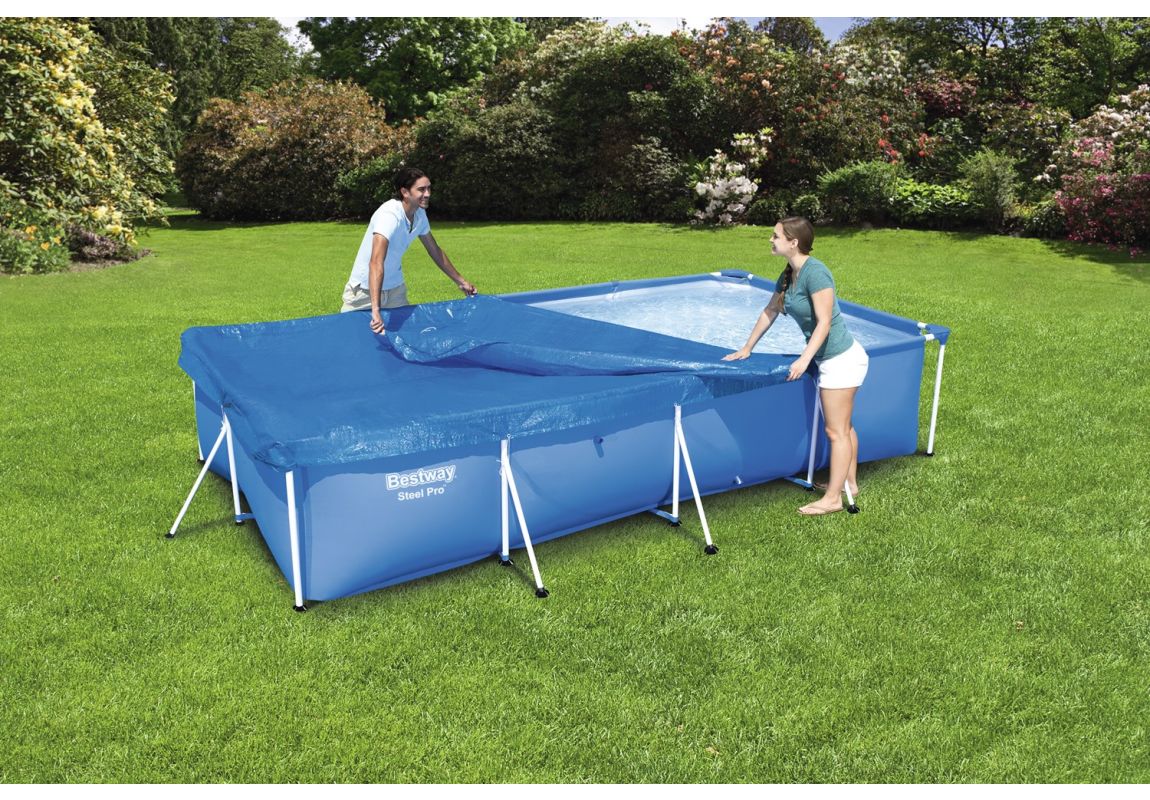 Pokrivač za bazen Steel Pro™ | 400 x 211 x 81 cm