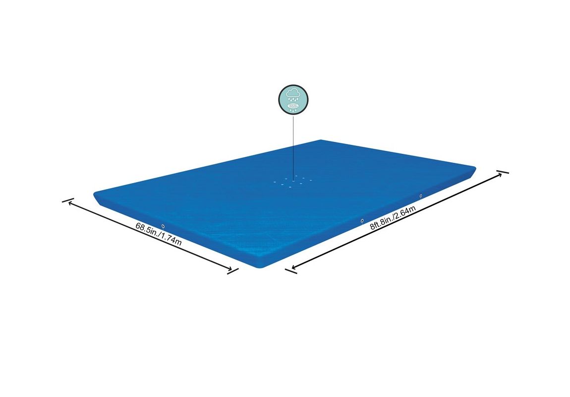 Pokrivač za bazen Steel Pro™ | 259 x 170 x 61 cm