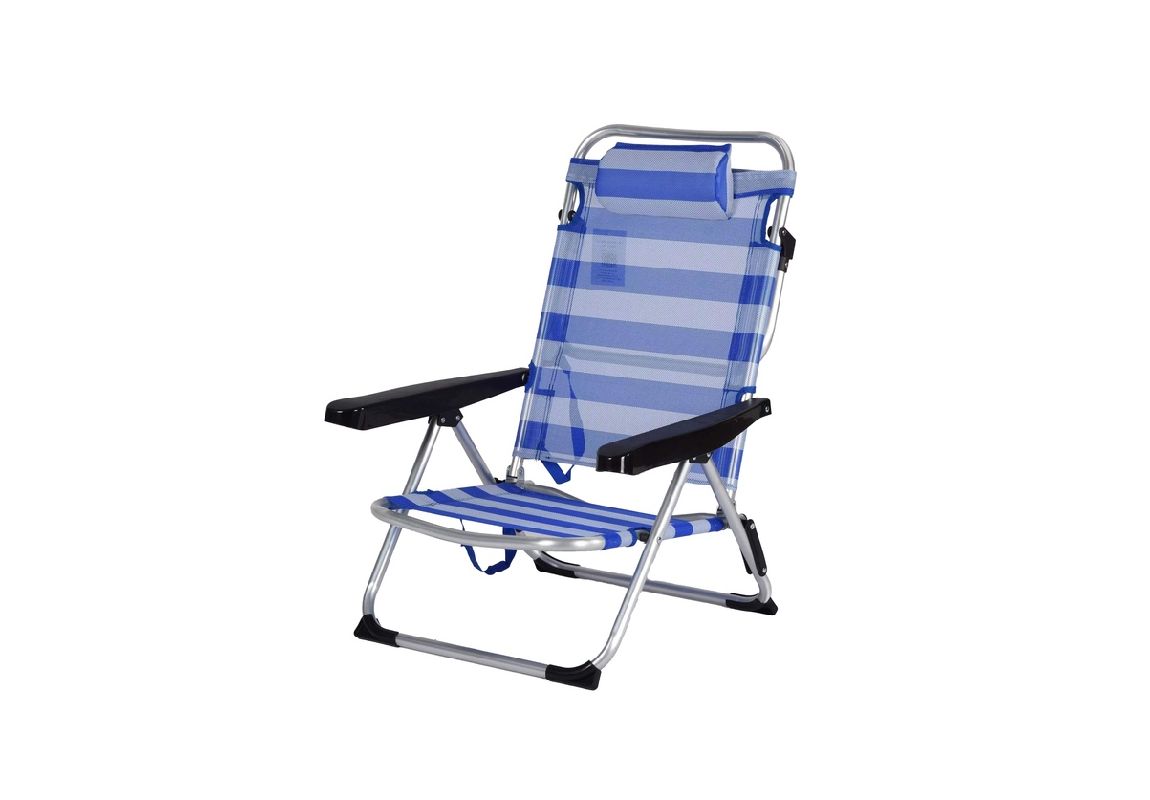 ItStime sklopiva stolica Bahami | 61 x 23 x 23/85,5 cm