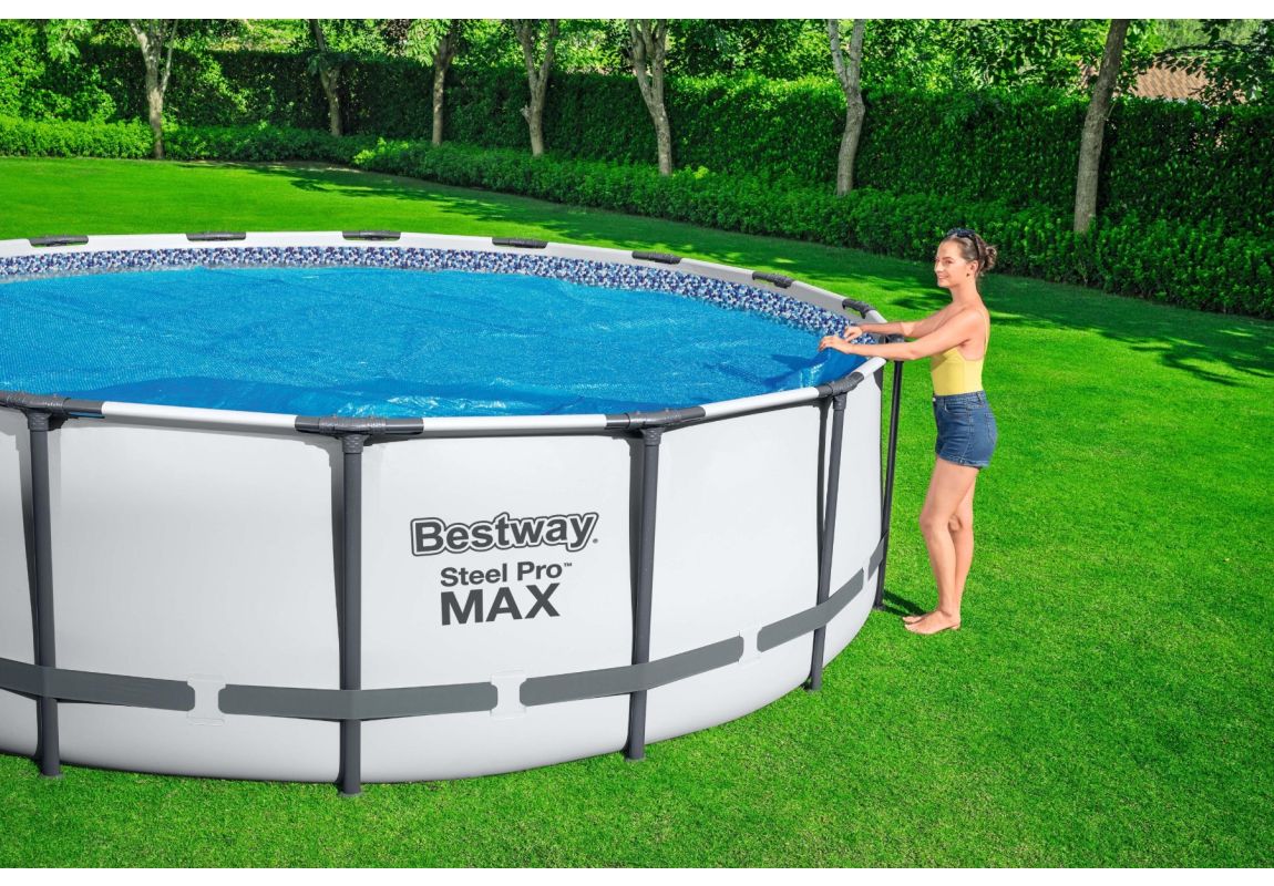 Solarni pokrivač za bazene Fast Set™, Steel Pro™, Steel Pro MAX™ | 366 cm in 396 cm
