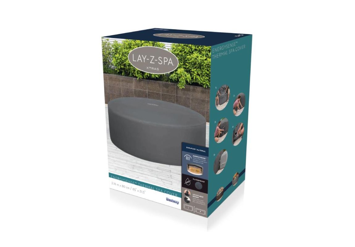 Termo pokrivač EnergySense™ za masažne bazene Lay-Z-Spa® | 216 x 80 cm