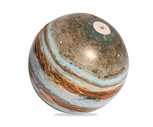 Lopta za plažu na napuhavanje Jupiter Explorer sa LED svjetlom | 61 cm