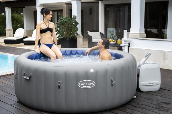 Masažni bazen (jacuzzi) Lay-Z-Spa Santorini HydroJet Pro